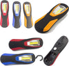 Torcia Lampada Portatile A Led Cob Striscia Led Cob Calamitata Con Gancio 3 Watt Fai da te/Sicurezza e protezione/Torce/Torce elettriche portatili (standard) Trade Shop italia - Napoli, Commerciovirtuoso.it