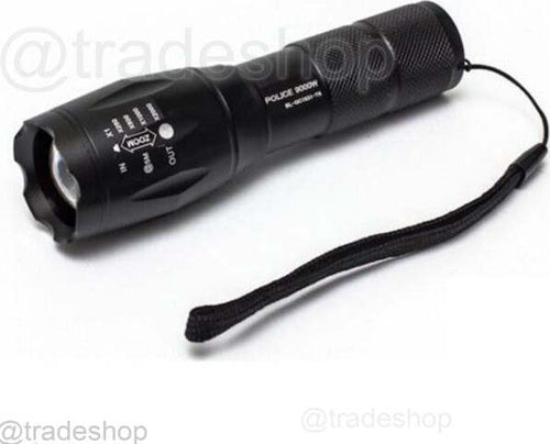 Torcia Led A Luce Bianca Solida 80000 W Ricaricabile Waterproof Supporto Bici Sport e tempo libero/Attività ricreative all'aperto/Camping e outdoor/Illuminazione/Torce/Torce elettriche portatili (standard) Trade Shop italia - Napoli, Commerciovirtuoso.it