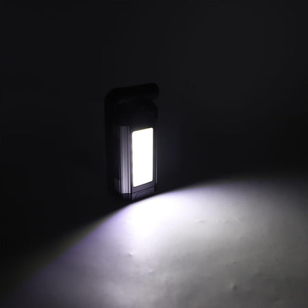 Torcia COB Lampada da lavoro LED batteria 360° girevole pieghevole per auto riparazioni magnetica alta potenza