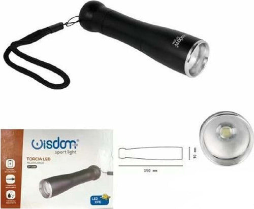 Torcia Led Ricaricabile Luce Led Chip Xpe Luminosita Regolabile Gancetto Dt-2086 Casa, arredamento e bricolage > Bricolage e fai da te > Torce Trade Shop italia - Napoli, Commerciovirtuoso.it