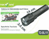 Torcia Led Tekone To-bl111 Con Zoom A Batteria Ricaricabile Luce Di Precisione Fai da te/Sicurezza e protezione/Torce/Torce elettriche portatili (standard) Trade Shop italia - Napoli, Commerciovirtuoso.it