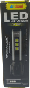 Torcia Led Usb Ricaricabile 5w+3 Luci Cob Campeggio Escursionismo Caccia Q-led66 Fai da te/Sicurezza e protezione/Torce/Torce elettriche portatili (standard) Trade Shop italia - Napoli, Commerciovirtuoso.it