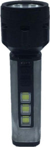Torcia-Led-Usb-Ricaricabile-5w+3-Luci-Cob-Campeggio-Escursionismo-Caccia-Q-led66