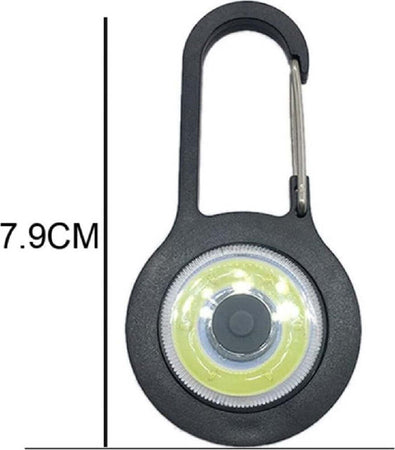 Torcia Luce Tascabile A Led Cob Mini Con Batteria Moschettone Manici Per Esterni Fai da te/Sicurezza e protezione/Torce/Torce elettriche portatili (standard) Trade Shop italia - Napoli, Commerciovirtuoso.it