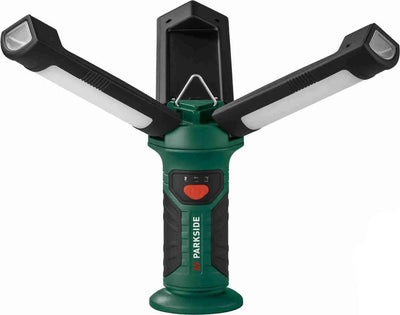 Torcia Parkside a LED Garage Campeggio a Ragno Magnetica con Powerbank 6 Modalità