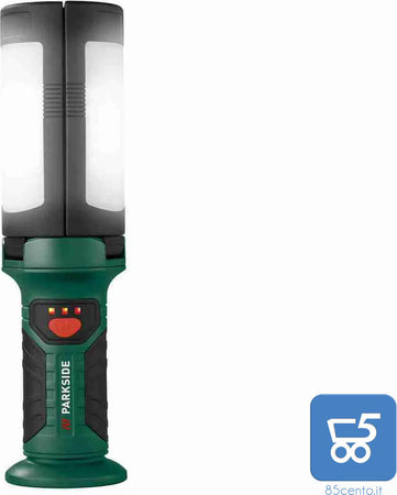 Torcia Parkside a LED Garage Campeggio a Ragno Magnetica con Powerbank 6 Modalità