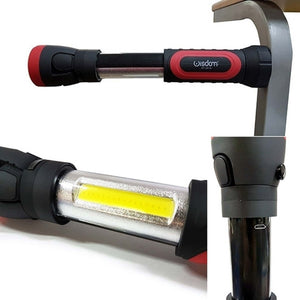TORCIA RICARICABILE USB MAGNETICA LED LUCE LAVORO CALAMITA LAMPADA PORTATILE Fai da te/Sicurezza e protezione/Torce/Torce elettriche portatili (standard) Trade Shop italia - Napoli, Commerciovirtuoso.it