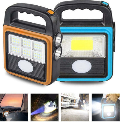 Torcia Solare Portatile Multifunzione Ricaricabile Lanterna Da Campeggio Ip65 Casa, arredamento e bricolage > Bricolage e fai da te > Torce Trade Shop italia - Napoli, Commerciovirtuoso.it