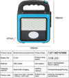 Torcia Solare Portatile Multifunzione Ricaricabile Lanterna Da Campeggio Ip65 Casa, arredamento e bricolage > Bricolage e fai da te > Torce Trade Shop italia - Napoli, Commerciovirtuoso.it