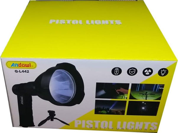 Torcia Tattica Militare A Led Ricaricabile Pistola 8000 Lumen T6 Cree Q-l442 Fai da te/Sicurezza e protezione/Torce/Torce elettriche portatili (standard) Trade Shop italia - Napoli, Commerciovirtuoso.it