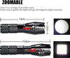 TORCIA TATTICA MILITARE A LED ULTRA LUMINOSA 1200 LMN IMPERMEABILE CON 5 MOD. Fai da te/Sicurezza e protezione/Torce/Torce elettriche portatili (standard) Trade Shop italia - Napoli, Commerciovirtuoso.it