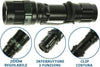 TORCIA TATTICA MILITARE CREE LED MOD POLICE 5000 LUMEN NERO CON ATTACCO CINTURA Fai da te/Sicurezza e protezione/Torce/Torce elettriche portatili (standard) Trade Shop italia - Napoli, Commerciovirtuoso.it