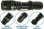 TORCIA TATTICA MILITARE CREE LED MOD POLICE 5000 LUMEN NERO CON ATTACCO CINTURA Fai da te/Sicurezza e protezione/Torce/Torce elettriche portatili (standard) Trade Shop italia - Napoli, Commerciovirtuoso.it