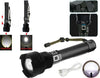 Torcia-Tattica/militare-Led-Cree-T6-Ricaricabile-Zoom-2-Batterie-P516-p70-V2