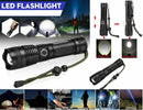 Torcia-Tattica/militare-Led-Cree-T6-Ricaricabile-Zoom-Doppia-Batteria-A90-p50