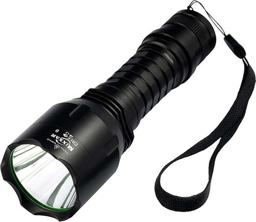 TORCIA WATERPROOF LED CREE T6 RICARICABILE CON CARICABATTERIA ANTI CONGELAMENTO Fai da te/Sicurezza e protezione/Torce/Torce elettriche portatili (standard) Trade Shop italia - Napoli, Commerciovirtuoso.it