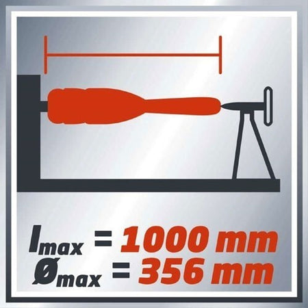TORNIO PER LEGNO EINHELL TC-WW 1000 MOTORE 350 W N.4 VELOCITA'  Trade Shop italia - Napoli, Commerciovirtuoso.it