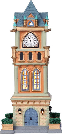 Torre dell'Orologio Comunale illuminata, edificio per villaggio di Natale in porcellana Casa e cucina/Decorazioni per interni/Addobbi e decorazioni per ricorrenze/Decorazioni natalizie/Oggettistica MagiediNatale.it - Altamura, Commerciovirtuoso.it