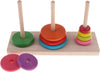 Torre Di Hanoi Giocattolo Per Bambini Impilatore Blocchi Legno Gioco Educativo Giochi e giocattoli/Giocattoli prima infanzia/Giochi per attività motorie/Cubi e piramidi componibili Trade Shop italia - Napoli, Commerciovirtuoso.it