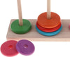 Torre Di Hanoi Giocattolo Per Bambini Impilatore Blocchi Legno Gioco Educativo Giochi e giocattoli/Giocattoli prima infanzia/Giochi per attività motorie/Cubi e piramidi componibili Trade Shop italia - Napoli, Commerciovirtuoso.it