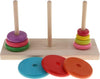 Torre Di Hanoi Giocattolo Per Bambini Impilatore Blocchi Legno Gioco Educativo Giochi e giocattoli/Giocattoli prima infanzia/Giochi per attività motorie/Cubi e piramidi componibili Trade Shop italia - Napoli, Commerciovirtuoso.it