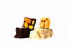 Torroncini Classici Natalizi Monoporzione Torrone Artigianale 100% mandorle intere tostate croccanti Torroncini Cioccolato Bianco Latte e Fondente 500gr Antonio Lizzi
