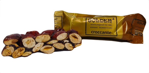 Torrone Croccante Artigianale 500gr. Torroncini Croccanti Artigianali 15-18 Pezzi Incartati Singolarmente Torroni Friabili Alimentari e cura della casa/Snack dolci e salati/Caramelle cioccolatini e gomme da masticare/Torrone Golden pasticceria gelateria torrone artigianale - Taurianova, Commerciovirtuoso.it