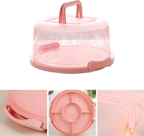 TORTIERA CONTENITORE PLASTICA PORTA TORTA COPERCHIO ERMETICO TONDO REMOVIBILE Casa e cucina/Teglie da forno e accessori per pasticceria/Teglie e stampi/Teglie per torte/Tortiere sagomate Trade Shop italia - Napoli, Commerciovirtuoso.it