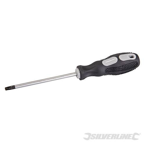 Cacciavite Torx Silverline stella cacciaviti T30 x 115mm punta croce in acciaio cromo Silverline