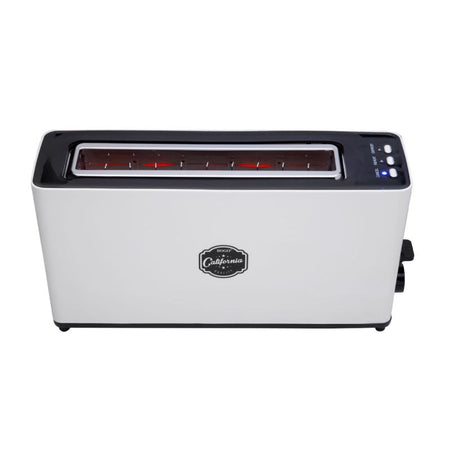 SOGO Tostapane 2 fette slot singolo lungo / 900W / controllo elettronico temperatura