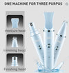 TOSATORE-CANI-GATTI-VGR-3-IN-1-IN--acciaio-inossidabile-ceramico-SILENZIOSO-FACILE