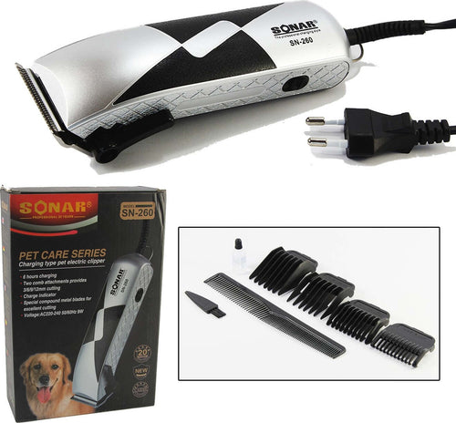 TOSATORE PER CANI TOSATRICE TOSACANE CANI RASOIO 4 PETTINI PER TAGLIO PELO 9W Prodotti per animali domestici/Cani/Accessori per toilette/Tosatrici elettriche e lame/Tosatrici elettriche Trade Shop italia - Napoli, Commerciovirtuoso.it