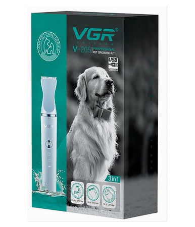 Tosatrice Cani Di Piccola Taglia Con 3 Teste Kit Toelettatura Basso Rumore V-205