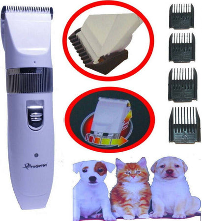 Tosatrice-Per-Cane-Cani-Gatti-Animali-A-Batteria-Trimmer-Ricaricabile-Gm-634-Geemy