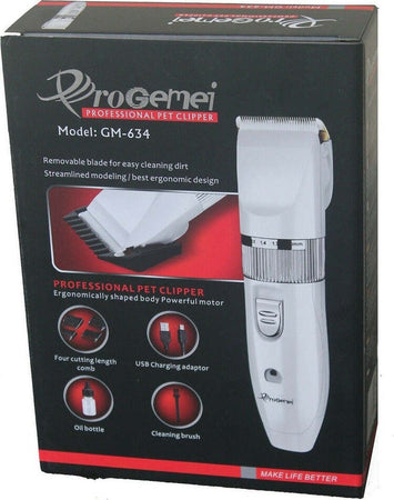 Tosatrice Per Cane Cani Gatti Animali A Batteria Trimmer Ricaricabile Gm-634 Geemy Prodotti per animali > Prodotti per Cani > Tosatrici per cani Trade Shop italia - Napoli, Commerciovirtuoso.it