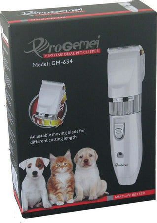 Tosatrice Per Cane Cani Gatti Animali A Batteria Trimmer Ricaricabile Gm-634 Geemy Prodotti per animali > Prodotti per Cani > Tosatrici per cani Trade Shop italia - Napoli, Commerciovirtuoso.it