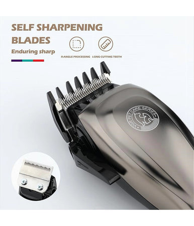 Tosatrice Professionale Cavo Toelettatura Cani Gatti Leva Conica 8 Pettini V-206