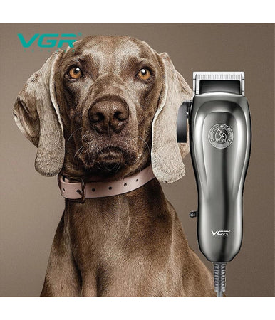 Tosatrice Professionale Cavo Toelettatura Cani Gatti Leva Conica 8 Pettini V-206