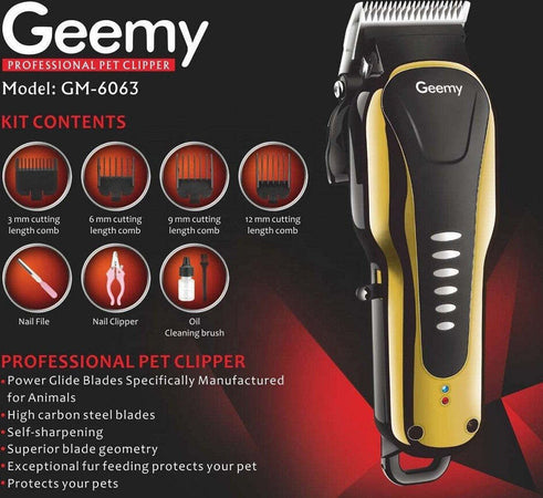 Tosatrice Professionale Per Cani Animali Domestici Ricaricabile Cordless Gm-6063 Prodotti per animali > Prodotti per Cani > Tosatrici per cani Trade Shop italia - Napoli, Commerciovirtuoso.it