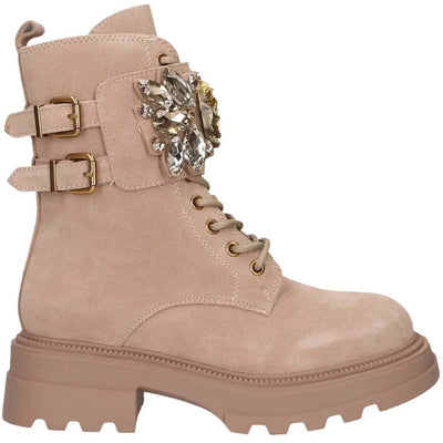 Toscablu donna anfibi sun valley in pelle scamosciata