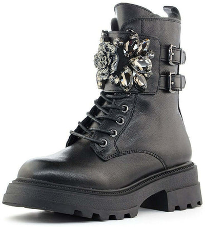 Toscablu donna anfibi sun valley in pelle