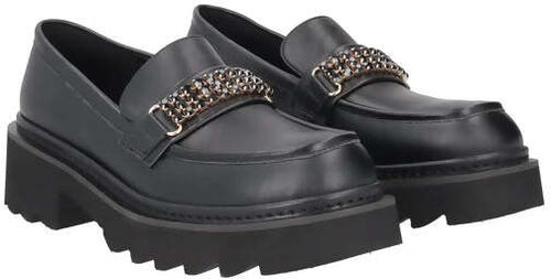 Toscablu donna mocassini shasta con accessorio strass