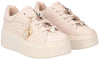 Toscablu Donna Sneakers Lily in Pelle Con Charms SF2402S024 Nude