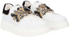 Toscablu Sneakers Donna Juliette Bianche Fascia in Strass SF2401S016 Bianco/Nero