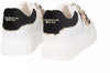 Toscablu Sneakers Donna Juliette Bianche Fascia in Strass SF2401S016 Bianco/Nero