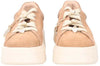 Toscablu Sneakers Donna Lily in Suede Con Charms SF2402S033 Cuoio