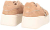 Toscablu Sneakers Donna Lily in Suede Con Charms SF2402S033 Cuoio