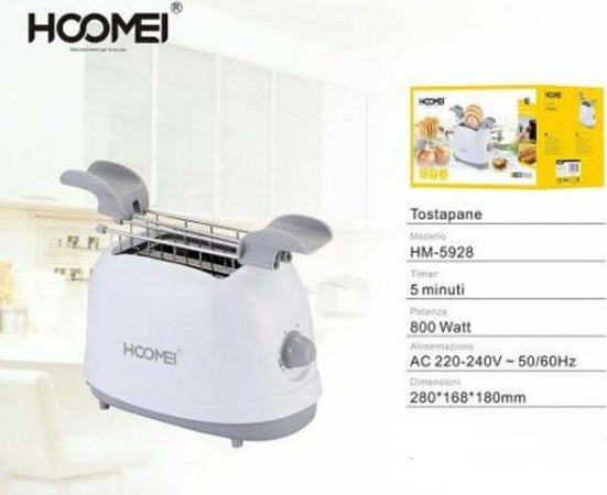 Tostapane 800w Con Pinze Estraibili 2 Livelli Di Cottura Vassoio Raccogli Briciole Casa, arredamento e bricolage > Elettrodomestici > Tostapane Trade Shop italia - Napoli, Commerciovirtuoso.it