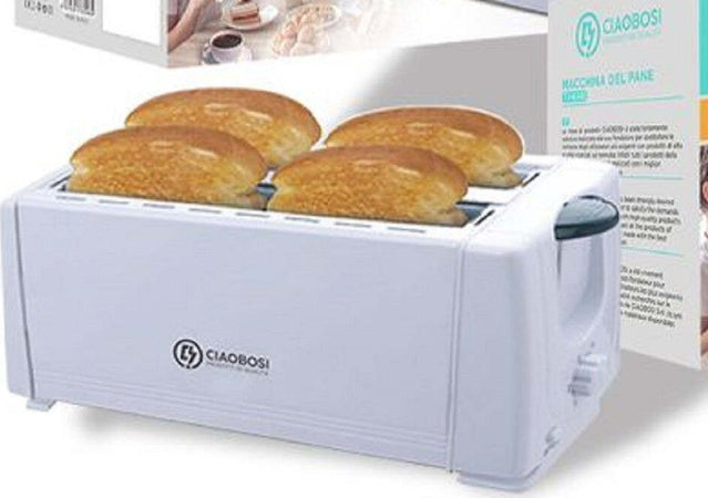 Tostapane Classico Tosta Fette Pane Multifunzione 1200w Vassoio Briciole Tx-8248 Casa e cucina/Elettrodomestici per la cucina/Elettrodomestici speciali/Fornetti tostapane Trade Shop italia - Napoli, Commerciovirtuoso.it