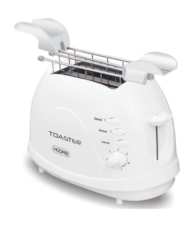 Tostapane Elettrico Tostiera Grill Con Pinze Per 2 Toast Da 700w Hoomei Hm-5928t